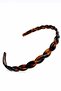 Plastic Thin Crown with Knitted Detail - 4