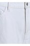High-Rise Denim Shorts Rolled-Up Hem - 2