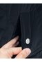 İclanur Metal Button Zippered Inflatable Vest with Hood-En2219 Black - 6