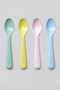 Kalas Children's Spoon Set Pastel Colors 4 Pieces 70455695