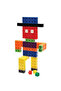 Interlocking Unit Cubes 2X2X2 cm 100 Pieces Math Educational Set Counting and Operations Cubes - 4