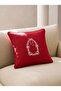 Red Romance Door Throw Pillow Cover 45 X 45 cm