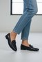 100% Genuine Leather Comfortable Daily Women's Ballerinas - 2
