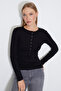 Half Snap Slim Fit Blouse - 5