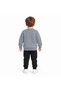 12509-26 Boy's 2 Thread Work Machine Printed Crew Neck Sweatshirt - 4