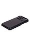 Bloomcase Vectra Obsidian Black iPhone 18 Pro Magsafe Genuine Leather Case - 7