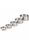 Cake Circle Round Flat 0.8mm Height 7 cm - 10 Pieces Ø16 cm - 2