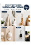 Drill-free self-adhesive hooks; strong, waterproof, and secure hooks suitable for bathrooms, bedrooms, and behind doors - 2