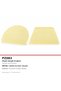 Plastic Dough Scraper Oval - 5 Pieces - 5
