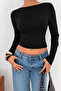 Women's Halter Neck Blouse with Detailed Back Cutout - 5