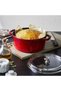 Cast iron Cocotte cooking pot, 24 cm/3.8 l, Cherry - - 7