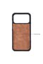 Bloomcase Vectra Obsidian Black iPhone 18 Pro Magsafe Genuine Leather Case - 6