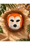 Children's Animal Mask Furry Elastic Safari Party Costume Mask - 2
