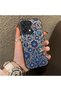 Oppo A6 Pro 5g Compatible Silicone Edge Hard Back Case Phone Case with Iznik Porcelain Pattern - 3
