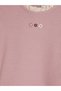 Peak New Season Pink Flower-Embroidered Ruffled Girls' T-Shirt - 3
