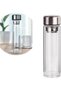 Axooms Glass Tea Infuser Bottle – 350ml Double-Wall Borosilicate Tea Mug & Travel Tumbler with Stainless Steel Tea Strainer, Reusable Tea Infuser for Loose Leaf, Flower & Herbal Tea - 2