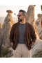 Men's Old Money Oversize V-Neck Knitwear Cardigan - 6