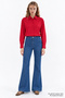Long Sleeve Regular Shirt with Pleated Back - 3