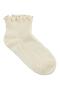 Bambu Basic Overlok 3-Piece Booties Socks for Girls 3-11 Years Old - 3