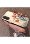 Samsung Galaxy S20 Fe Compatible Silicone Edge Hard Back Case Tulip Pattern Loving Couple Phone Case - 2