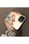 حافظة هاتف متوافقة مع هاتف iPhone 12 Pro مصنوعة من السيليكون بحافة صلبة وخلفية صلبة بنمط زهرة التوليب - 4