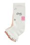 Bambu Basic Overlok 3-Piece Booties Socks for Girls 3-11 Years Old - 6