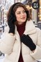 Women's 2-Piece Winter Gloves and Ear Muffs Set, Warm Soft Winter Accessory Gift Set - 5