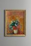 Flowers in a Vase - Vintage Patterned Painting - Fine Model