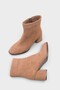 Isabella Round Toe Side Zipper Mid Heel Women's Boots - 4