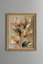 Golden Ginkgo Leaves - Vintage Patterned Painting - Fine Model