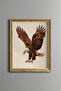 Eagle with Spread Wings - Vintage Patterned Painting - Fine Model