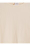 Peak New Season Beige Velvet Dress with Ruffle Details for Baby Girls. - 4