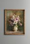 Spring Flowers in a Vase - Vintage Patterned Painting - Fine Model