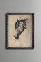 Horse Head Sketch - Vintage Patterned Painting - Fine Model