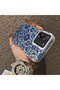 Mi 13t Pro Compatible Silicone Edge Hard Back Case Phone Case with Porcelain Pattern - 4