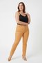 Women's Plus Size Skinny Cotton Pants - 4