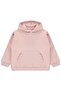 Civil Girls' Ruffle Sweatshirt with Kangaroo Pockets |   3 Thread Long Arm |   School Nursery and Daily Use - Pink
