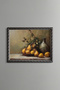 Yellow Pears Beside the Jug - Vintage Patterned Painting - Fine Model