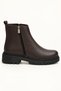 Raxel Women's Winter Boots with Fur Inside and Zipper, Thick Sole, Casual Style - 8