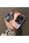 Tecno Spark 20 Pro Compatible Silicone Edge Hard Back Case Istanbul Patterned Lovers Couple Phone Case - 4