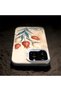 iPhone 14 Plus Compatible Silicone Edge Hard Back Case Tulip Pattern Loving Couple Phone Case - 6