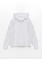 Two Mt Shop Quality Lcw Kids Gray Hooded Basic Long Sleeve Girls' Zipper Sweatshirt - 3