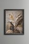 Tropical Leaves - Vintage Patterned Painting - Fine Model