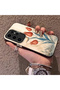 Samsung Galaxy S24 Ultra Compatible Silicone Edge Hard Back Case Tulip Patterned Couple Phone Case - 2