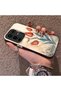 For Infinix Note 50 4g Compatible Silicone Edge Hard Back Case Tulip Pattern Loving Couple Phone Case - 2