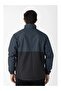 Men's Hooded Water Repellent Sports Raincoat Black 5038-10 - 2