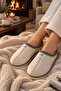 Fuzz Cream Women's Suede-Look Indoor House Slippers with Non-Slip Soles, Warm and Comfortable Slippers - 3
