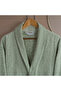 Foresto 100% cotton family bathrobe set mint/beige m-l/l-xl (6 pieces) - 2