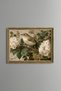 Bird among White Flowers - Vintage Patterned Painting - Fine Model