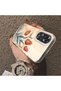 Oppo A60 Compatible Silicone Edge Hard Back Case Tulip Pattern Loving Couple Phone Case - 4